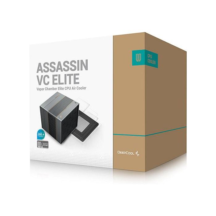 DeepCool ASSASSIN VC ELITE Refrigerador Aire 120/140mm 2 Ventiladores 300W Negro 8