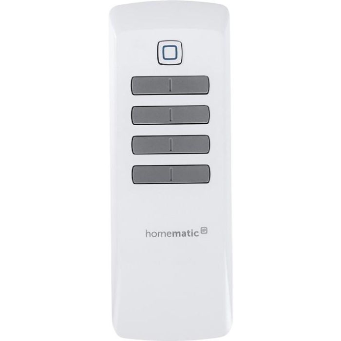 Homematic IP 142307A0 Mando a distancia de 8 botones inalámbrico para domótica HomeMatic, CCU2, color blanco