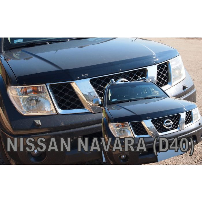 Heko HO02135 Carenado para Parabrisas Nissan Navara-Frontier-Pathfinder 2004-2014 Montado Sobre Soportes