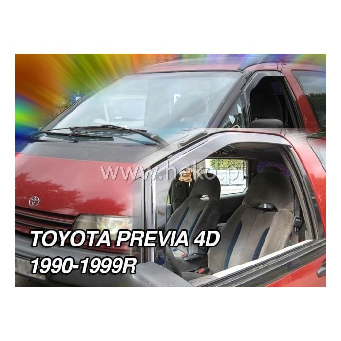 Heko Carenados Toyota Previa 3|4D Pegados En El Marco Sólo Deflectores Frontales 1990_1999 0 Heko Carenados Toyota Previa 3|4D Pegados En El Marco Sólo Deflectores Frontales 1990_1999 0