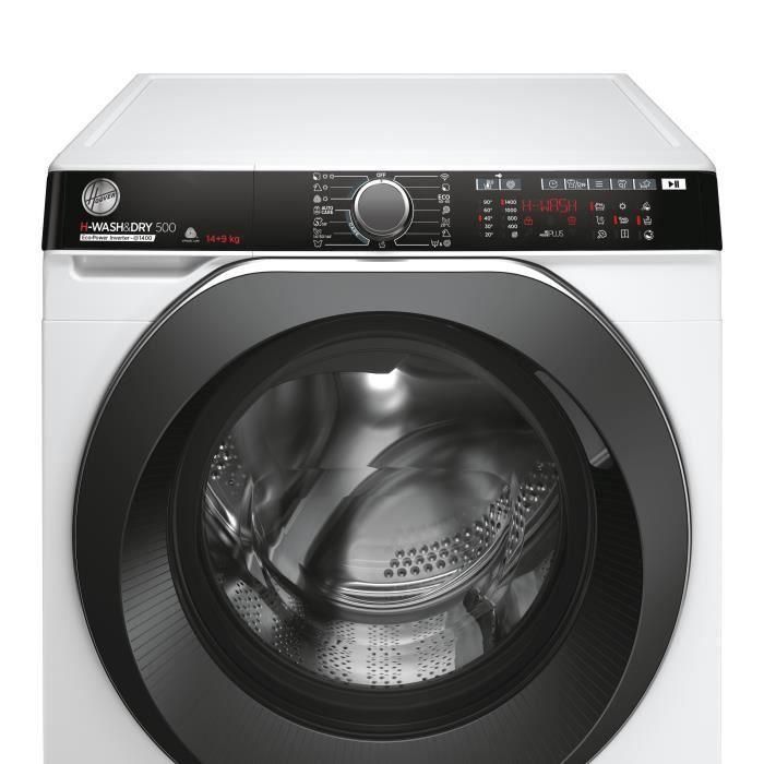 Lavadora-secadora - HOOVER H-WASH & DRY 500 HDP4149AMBC / 1-S - Frontal - Lavar 14 kg / Secar 9 kg - Clase A - 1400 rpm - Blanco 4 Lavadora-secadora - HOOVER H-WASH & DRY 500 HDP4149AMBC / 1-S - Frontal - Lavar 14 kg / Secar 9 kg - Clase A - 1400 rpm - Blanco 4