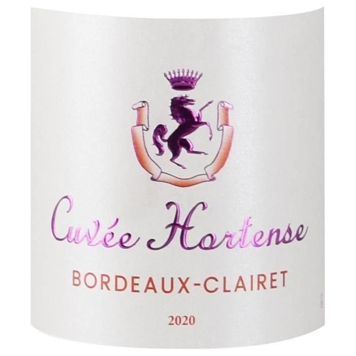 Cuvée Hortense 2020 Bordeaux Clairet - Vino rosado de Burdeos 1