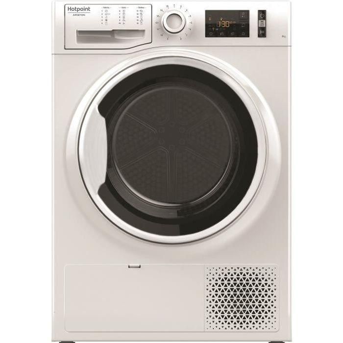 Secador con bomba de calor HOTPOINT NTM1191WKEU - 9 kg - Inducción - L60cm - Clase A + - Blanco Secador con bomba de calor HOTPOINT NTM1191WKEU - 9 kg - Inducción - L60cm - Clase A + - Blanco