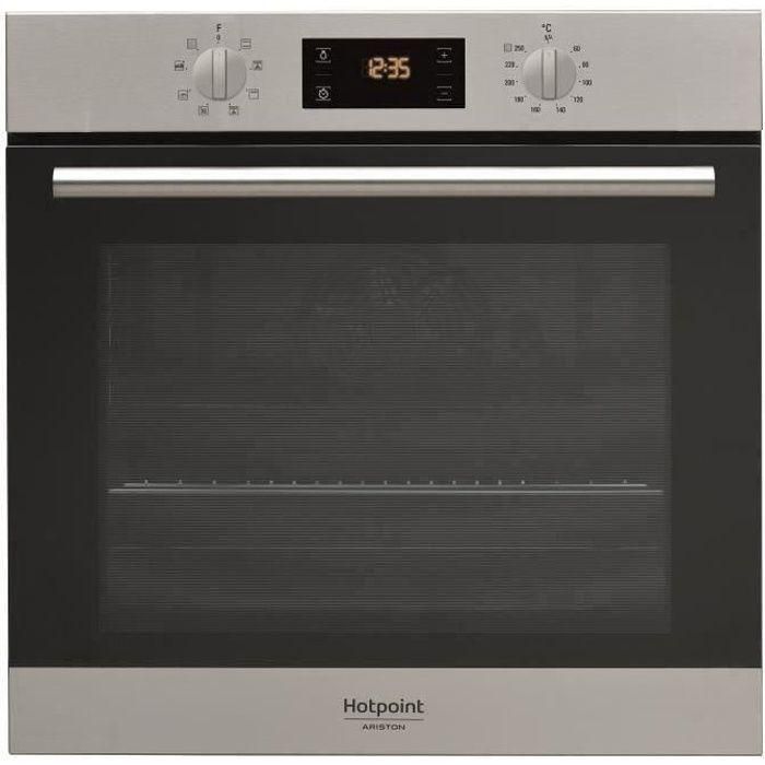 HOTPOINT FA2 540 P IX HA - Horno eléctrico multifunción incorporado - Calor giratorio - 66L - Pirólisis - Acero inoxidable HOTPOINT FA2 540 P IX HA - Horno eléctrico multifunción incorporado - Calor giratorio - 66L - Pirólisis - Acero inoxidable