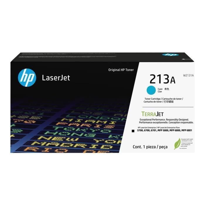 HP Cartucho de tóner Original LaserJet 213A cian 2