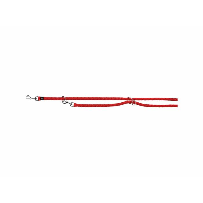 Ramal ajustable para perro Trixie New Cavo Rojo L/XL 2 m