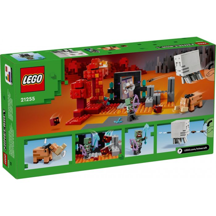 LEGO 21255 Minecraft Hinterhalt am Netherportal 12