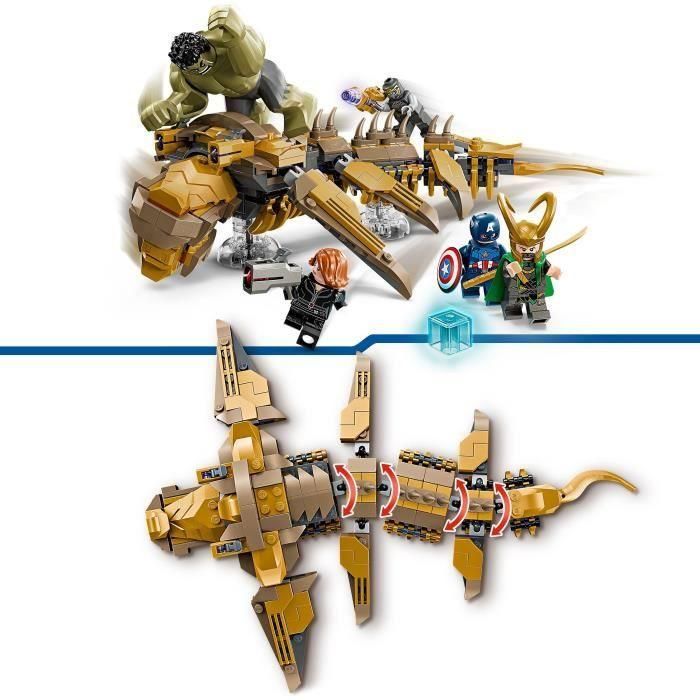 LEGO Marvel 76290 Los Vengadores vs. Leviatán, set con minifiguras de superhéroes 2