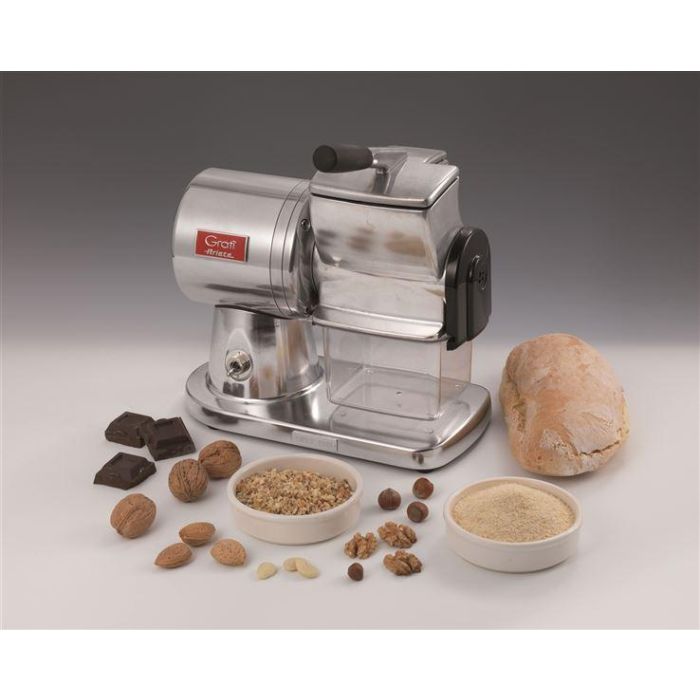 Ariete 449 Rallador Eléctrico Profesional de Acero Inoxidable, Apto para Inducción 2 Ariete 449 Rallador Eléctrico Profesional de Acero Inoxidable, Apto para Inducción 2
