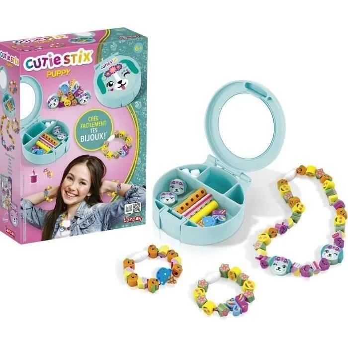 Lansay 33121 Cutie Stix Juego de Creación de Joyas Puppy 1 Lansay 33121 Cutie Stix Juego de Creación de Joyas Puppy 1