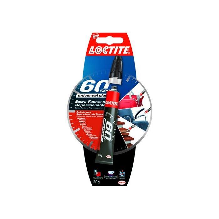 Pegamento Universal Loctite 60 Segundos 20G
