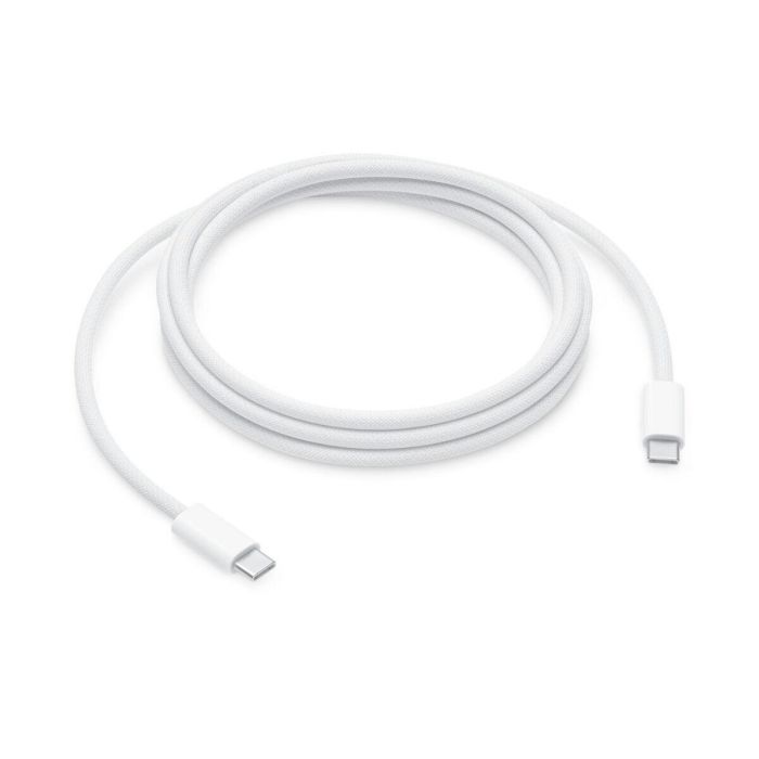 Cable USB-C Apple MU2G3ZM/A Blanco 2 m 0 Cable USB-C Apple MU2G3ZM/A Blanco 2 m 0
