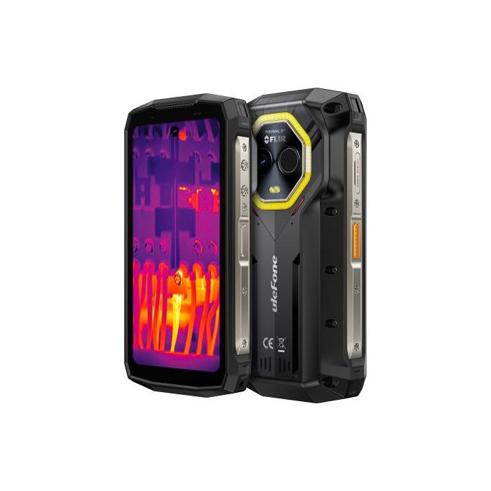 Ulefone ARMOR MINI 20T PRO ULEARMINI20TPROB Smartphone 8+256GB Negro 50MP Cámara Trasera 32MP Cámara Frontal 6200mAh Batería Android 14 4.7" AMOLED 1