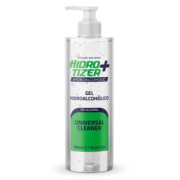 Hidrotizer plus gel hidroalcohólico higienizante 500 ml con dosificador