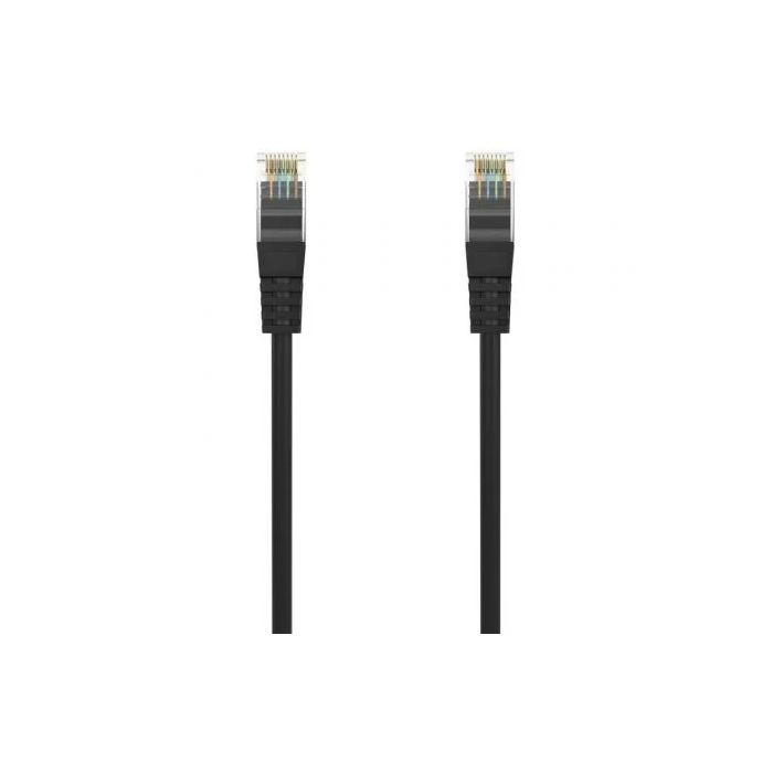 Aisens Cable de Red Latiguillo LSZH Cat.6 UTP AWG24 Negro 0,5 M 2