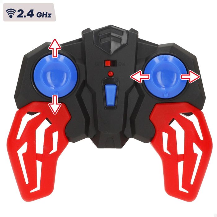 Coche Radio Control Speed & Go 15 x 11 x 15 cm (2 Unidades) 3