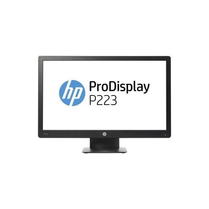 MONITOR HP PRODISPLAY P223 X7R61AA - 21.5"/54.61CM LED - FHD 1920*1080 A 60HZ - 16:9 - 5MS - 250CD/M2 - VGA - DISPLAYPORT 1