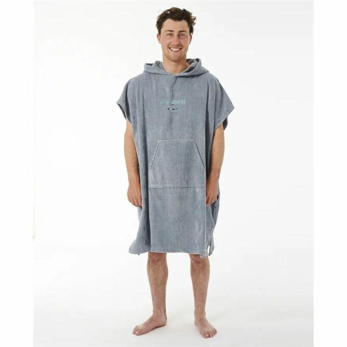 Poncho-Toalla con Capucha Rip Curl Logo Azul 3 Poncho-Toalla con Capucha Rip Curl Logo Azul 3
