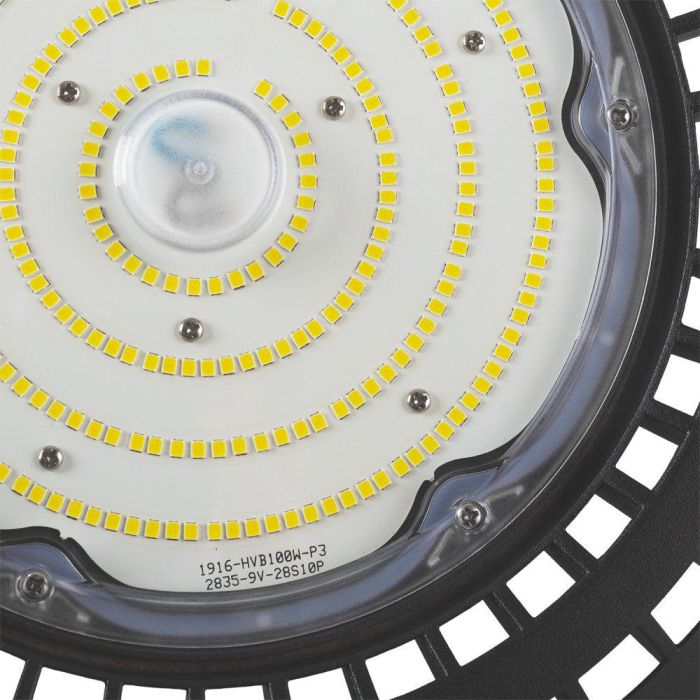 Campana LED 100W 18.000Lm 6000ºK Osram IP65 Regulable 0-10V 100.000H [1916-HVUFO100W-H-CW] 2