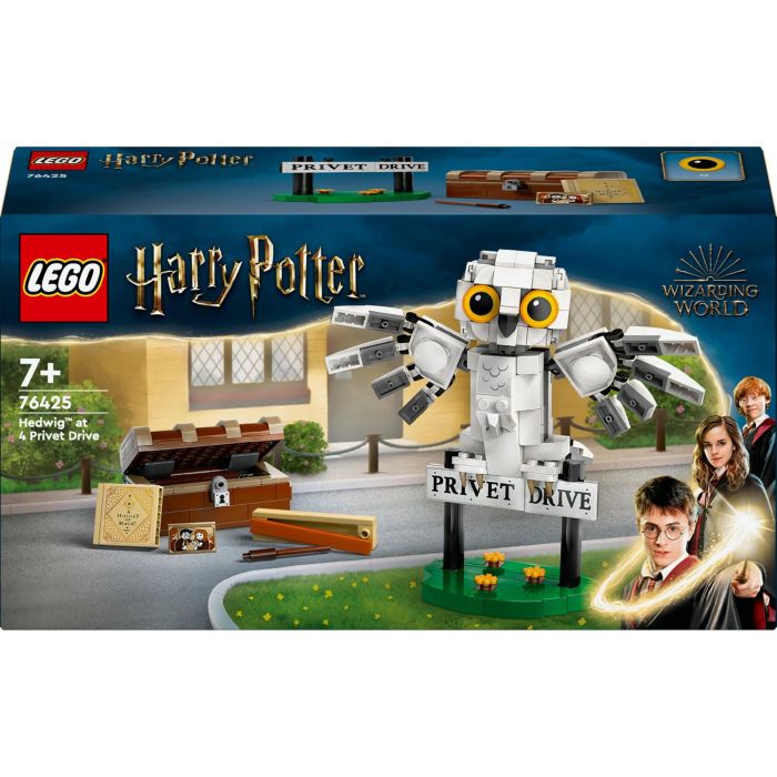 LEGO 76425 Set de Construcción Harry Potter: Lechuza Nival Hedwig Articulada - Número 4 de Privet Drive, Juguete Fantasía 0 LEGO 76425 Set de Construcción Harry Potter: Lechuza Nival Hedwig Articulada - Número 4 de Privet Drive, Juguete Fantasía 0