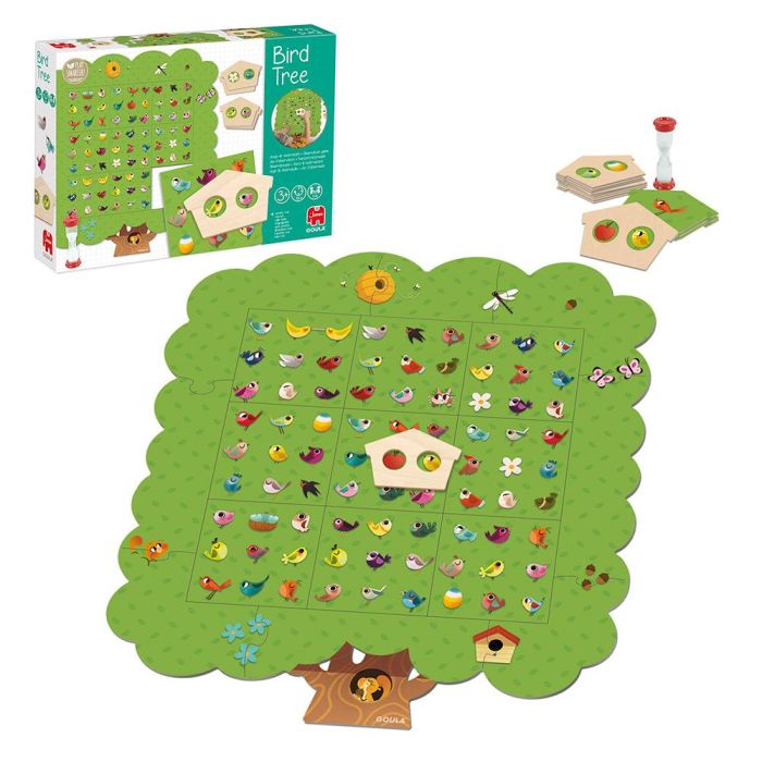 Goula 55263 Birds Tree Juego de Mesa Educativo Preescolar para Niños +3 Años - Encuentra Pájaros y Casita de Madera en el Árbol 0 Goula 55263 Birds Tree Juego de Mesa Educativo Preescolar para Niños +3 Años - Encuentra Pájaros y Casita de Madera en el Árbol 0