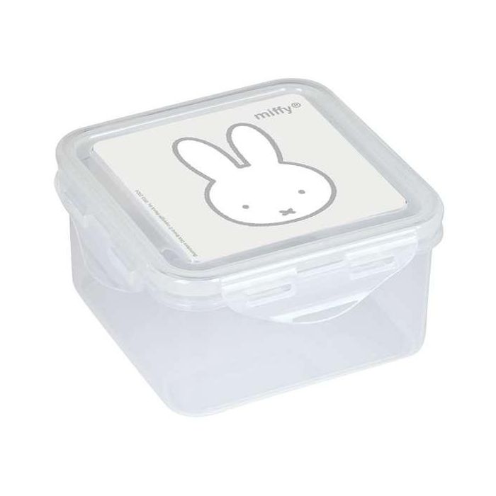 Fiambrera Miffy Niebla Gris 13 x 7.5 x 13 cm