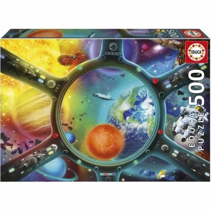Educa EDU1747456964831 Puzzle Paseo Espacial 500 piezas Temática ciencia y espacio 48x34 cm