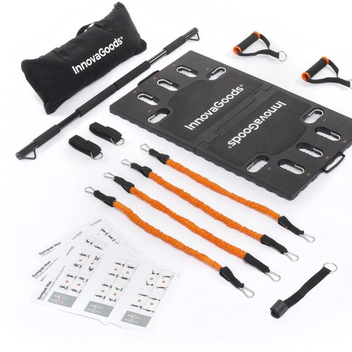 Sistema de Entrenamiento Integral Portátil con Guía de Ejercicios Gympak Max InnovaGoods 2 Sistema de Entrenamiento Integral Portátil con Guía de Ejercicios Gympak Max InnovaGoods 2
