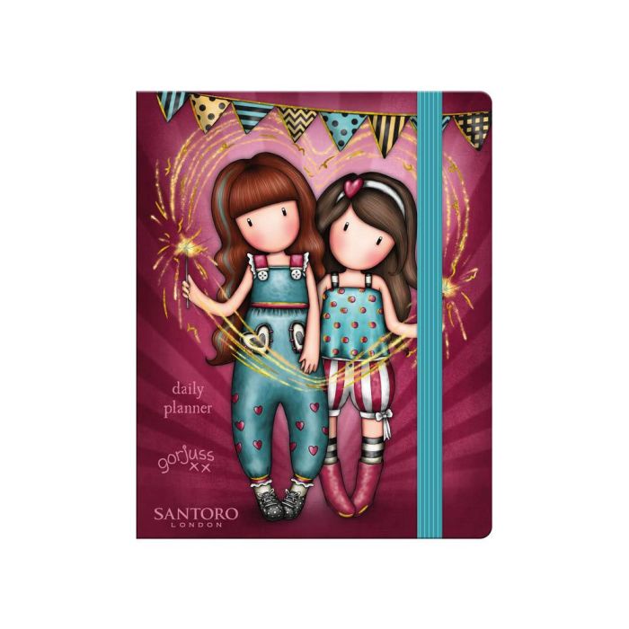 Agenda Gorjuss Fireworks (11.5 x 14.5 x 2 cm)