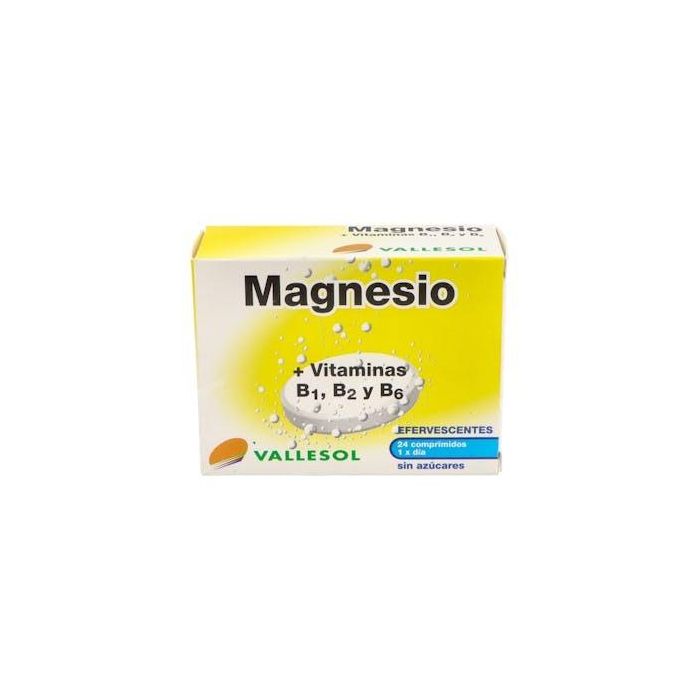 Vallesol Magnesio+B Efervescente 24 Comprimidos