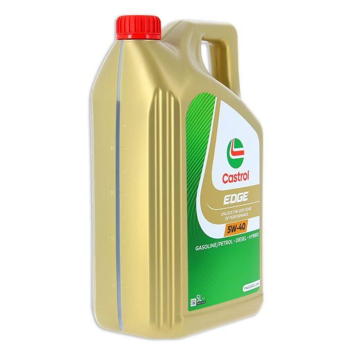 Castrol CAS1697632585874 Aceite de Motor EDGE 5W-40 5L 1 Castrol CAS1697632585874 Aceite de Motor EDGE 5W-40 5L 1