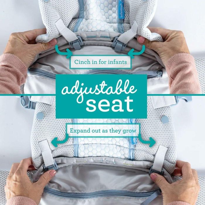 Infantino Portabebés StayCool Transpirable AAAAR50833 2