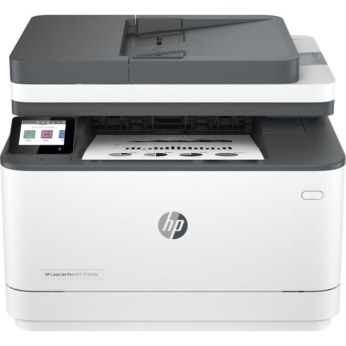 HP LaserJet Pro 3102FDN Multifunción Láser Monocromo Fax Dúplex Impresora Copiadora Escáner 33ppm 1200x1200dpi Ethernet
