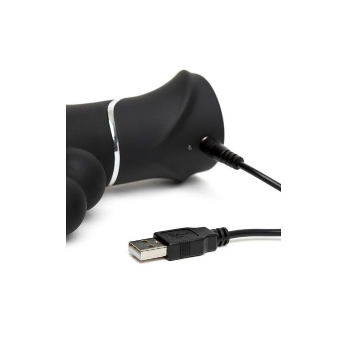 Vibrador conejito Happy Rabbit 01253 Negro 2 Vibrador conejito Happy Rabbit 01253 Negro 2