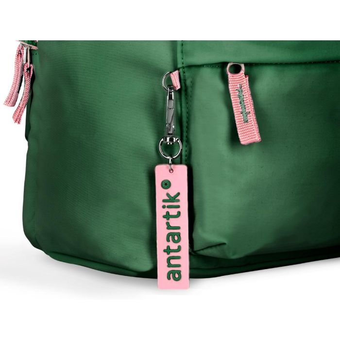 Mochila Antartik Teens 20 L Compartimento Para Portatil Color Verde 420 X 160 X 300 mm 8