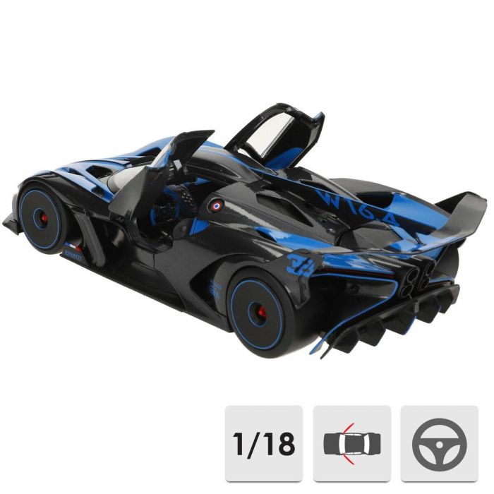 Coche Bburago GT Bugatti Bolide 1:18 5 Coche Bburago GT Bugatti Bolide 1:18 5