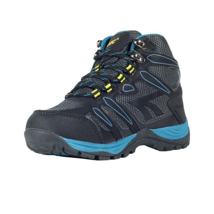 Botas de Montaña Infantiles Hi-Tec Muflon Mid WP Azul Gris 37 2