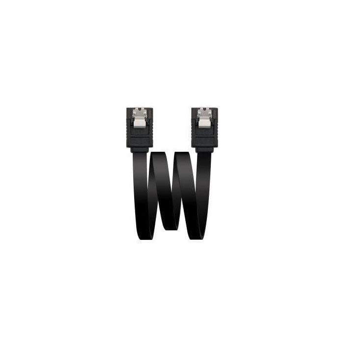 Nanocable Cable SATA III 6 Gbp/s con Anclajes, Compatible con SATA I, II y III, Negro, 0.5 M 1 Nanocable Cable SATA III 6 Gbp/s con Anclajes, Compatible con SATA I, II y III, Negro, 0.5 M 1