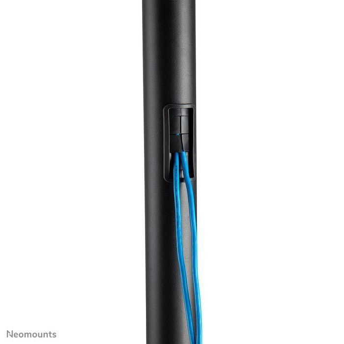 Neomounts FL50-540BL1 Carro Móvil Soporte de Suelo para Pantallas 37-70" Carga 50kg, Ajuste Altura 128.5-145cm, VESA 600x400 Negro 8