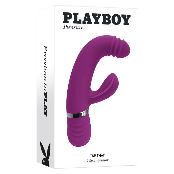 Vibrador Punto G Playboy Playboy Morado 1 Vibrador Punto G Playboy Playboy Morado 1