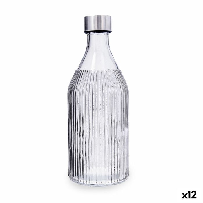 Botella de Agua Quid Maison Gris Vidrio 1 …