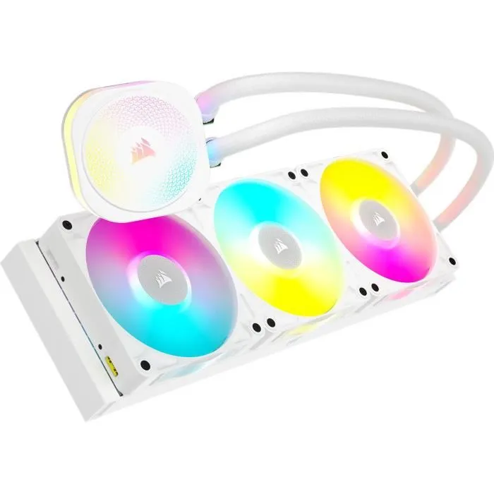 Corsair CW-9061021-WW Sistema de refrigeración líquida TITAN RX RGB 12 cm Blanco para Procesador 2