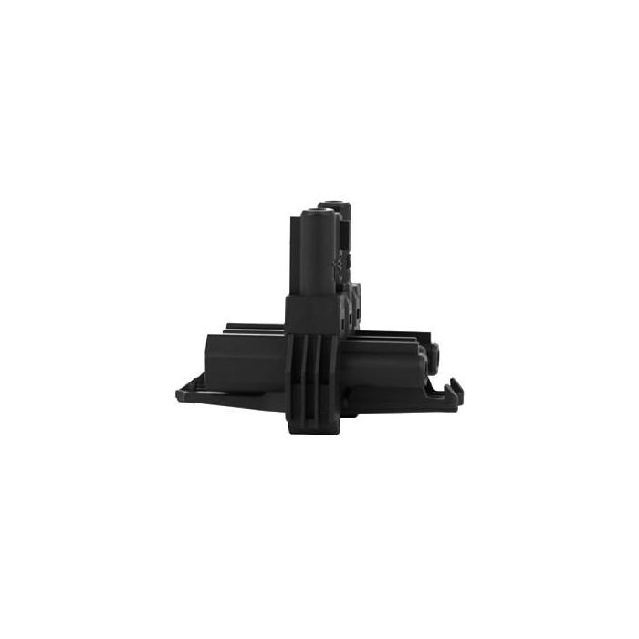 Bachmann 375.107 Bloque Terminal Wieland GST18, 1 Entrada / 2 Salidas con Posibilidad de Montaje, Color Negro