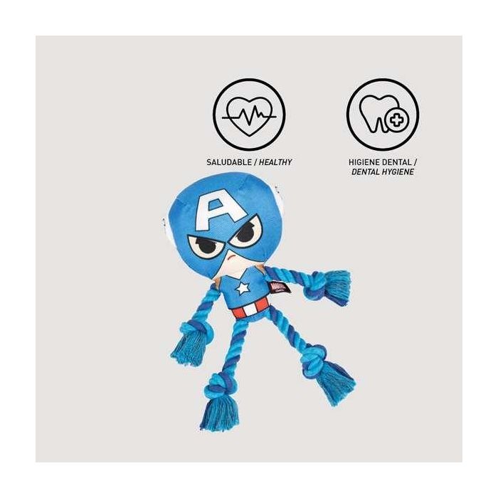 Cerdá Cuerda dental para perro Capitán América Avengers 13x10x20 cm azul 5 Cerdá Cuerda dental para perro Capitán América Avengers 13x10x20 cm azul 5