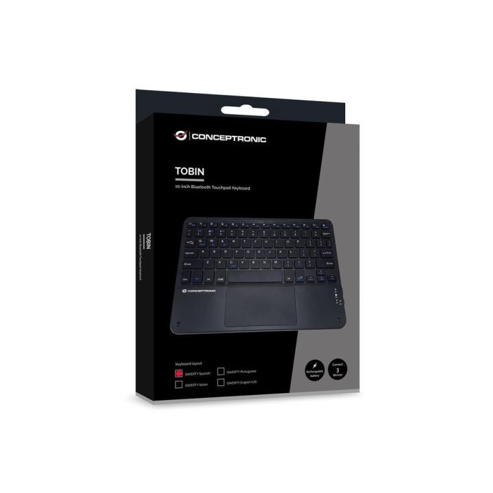 Teclado Conceptronic Tobin01Bes Inalambrico 5 Teclado Conceptronic Tobin01Bes Inalambrico 5