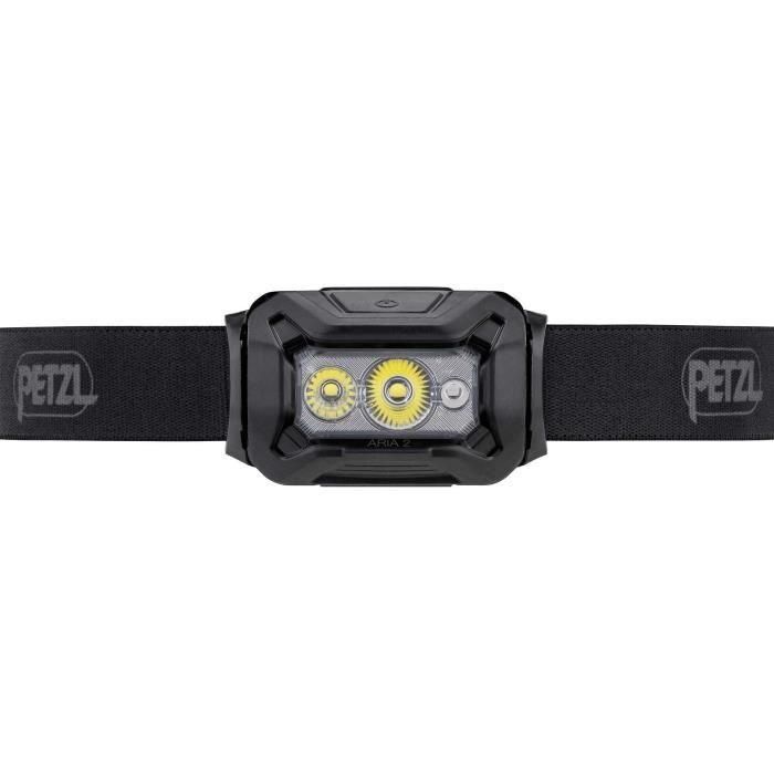 Linterna frontal estanca - PETZL - ARIA 2 - 450 lúmenes - 3 pilas AAA/LR03 incluidas - Negra 1