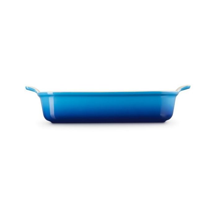 Le Creuset 71102322200001 Fuente para Horno Rectangular Tradición, 32 cm, Azure 2