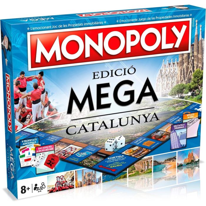 Monopoly Mega Cataluña B6602 Hasbro Gaming 1