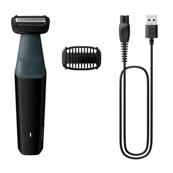 Philips Recortadora Corporal BG3017/01 - 5 W - 50 min - Resistente al Agua - Gris 4