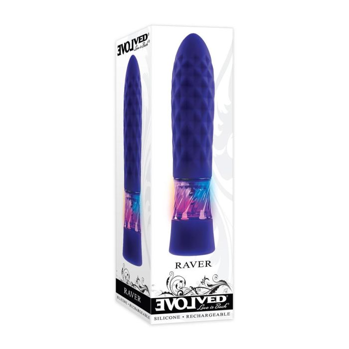 Mini Vibrador Evolved Raver Morado 1